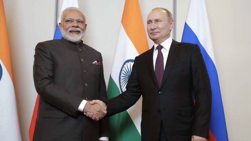 Путин обсудил ситуацию вокруг Украины с премьер-министром Индии
