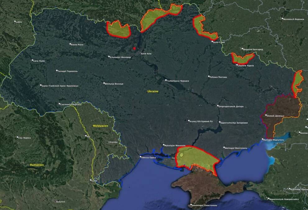 Оккупация Украины: итоги первого дня