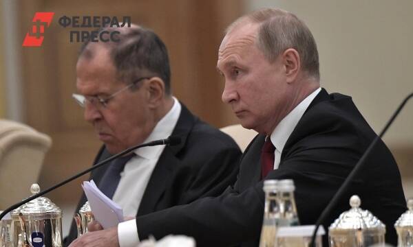 Евросоюз намерен заморозить зарубежные счета Путина и Лаврова