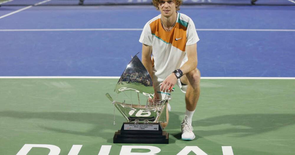 Российский теннисист Рублев выиграл турнир в Дубае