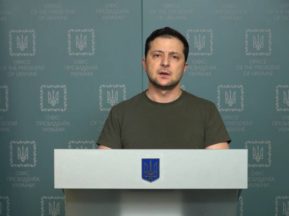 Зеленский обратился к белорусам: Если бы с вашей территории не было агрессивных действий, мы могли бы говорить в Минске. Полный текст обращения