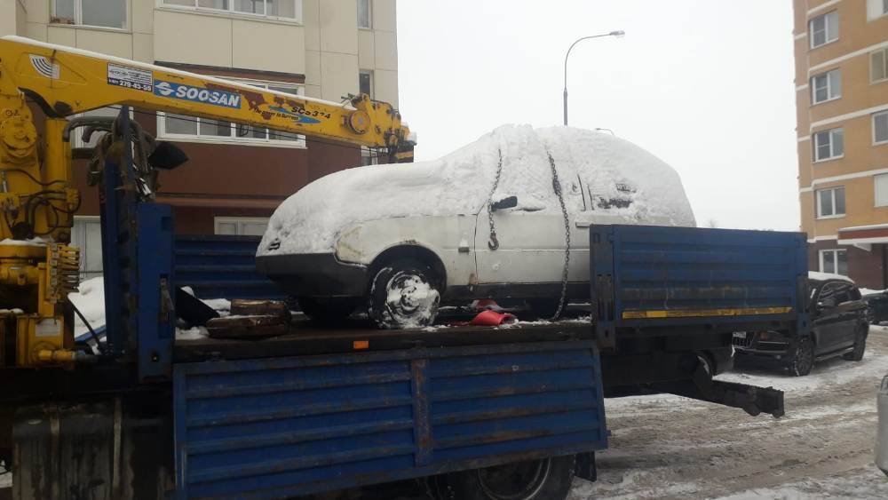 В Красногорске пять «автохамов» освободили проезд к контейнерным площадкам
