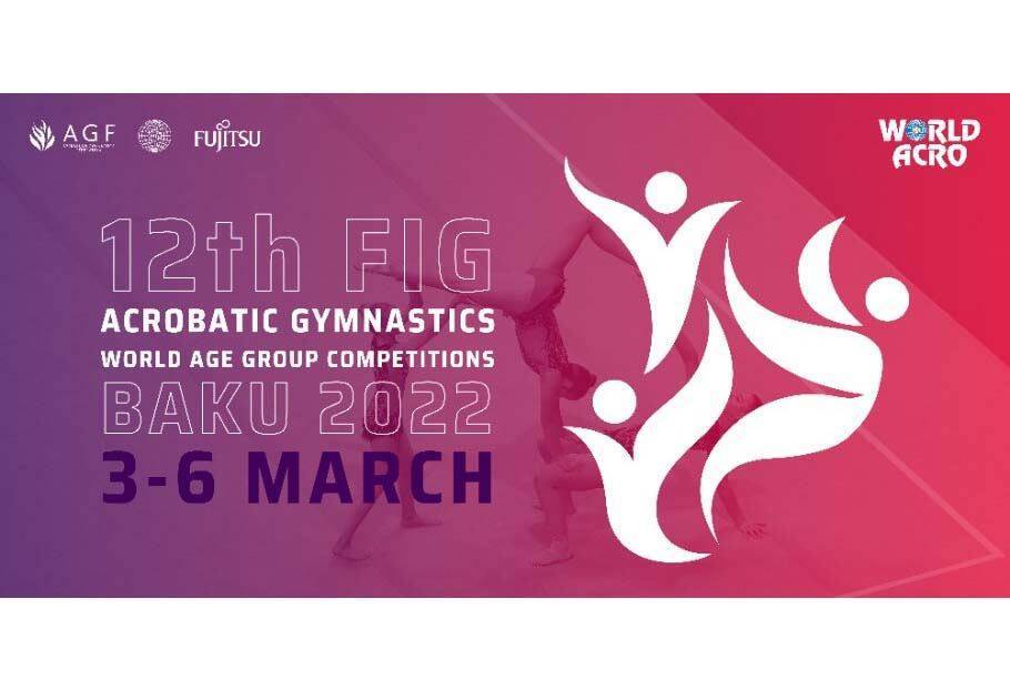 В Баку пройдут 12-е Всемирные соревнования среди возрастных групп по акробатической гимнастике