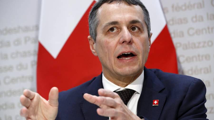 Президент Швейцарии Кассис анонсировал санкции против России