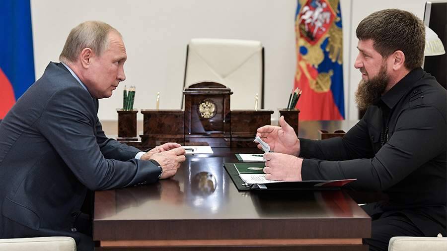 В Кремле назвали темы встречи Путина и Кадырова