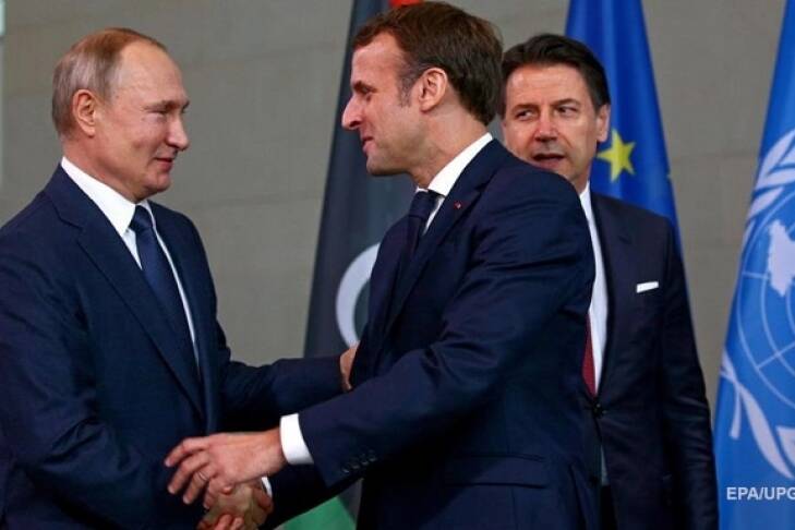 "Я ничего не исключаю": Макрон может встретиться с Путиным из-за Украины