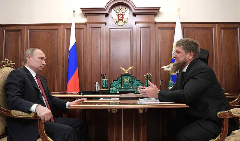 Кадыров заявил, что Путин его «как всегда, поддержал»