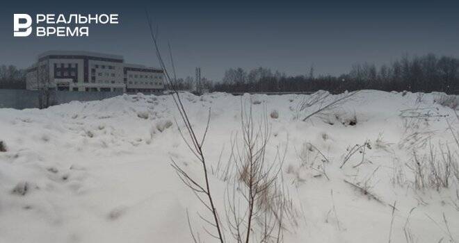 В Ново-Савиновском районе Казани экологи обнаружили свалку снега площадью 400 кв. метров