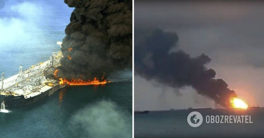У берегов Нигерии взорвалось судно нефтедобывающей компании – видео и подробности