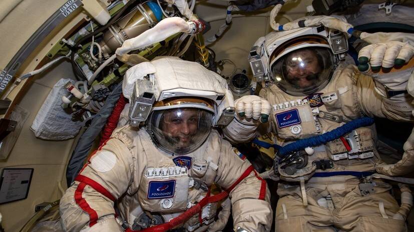 Космонавты «Роскосмоса» обратились к олимпийской сборной России с борта МКС