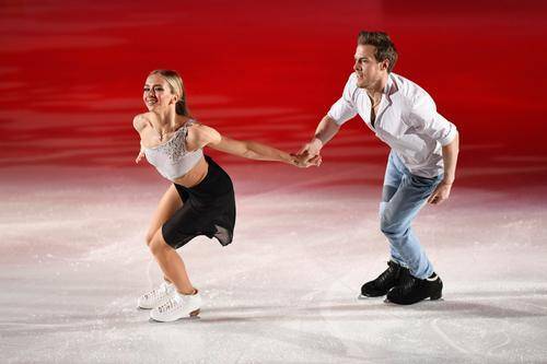 Синицина и Кацалапов стали вторыми в ритм-танце на командном турнире ОИ