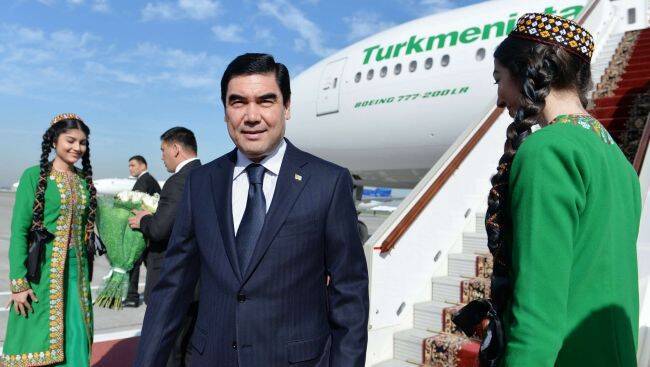 Президент Туркмении Гурбангулы Бердымухамедов прибыл в Пекин