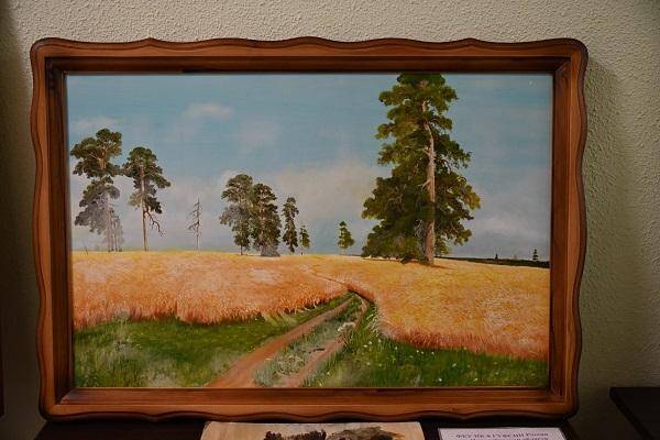 В Новосибирске осуждённый написал копию картины «Рожь» к юбилею Шишкина