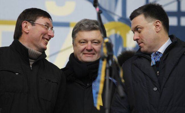 Тягнибок хочет, чтобы Порошенко разорвал в ТКГ Минские соглашения