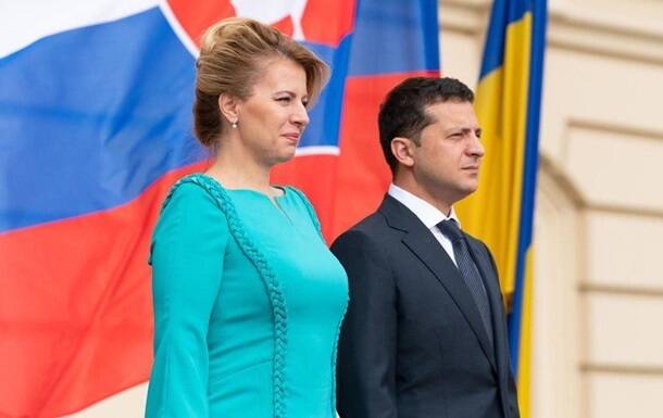 Зеленский обсудил поставки газа с президентом Словакии