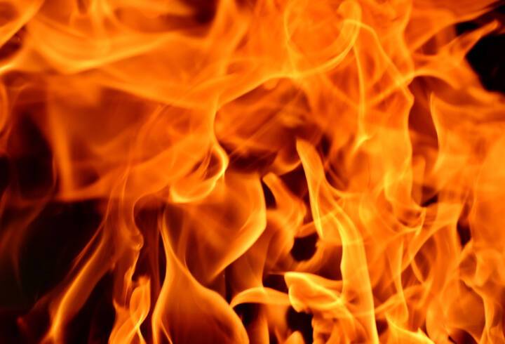 На территории СНТ в Ломоносовском районе Ленобласти загорелась хозпостройка