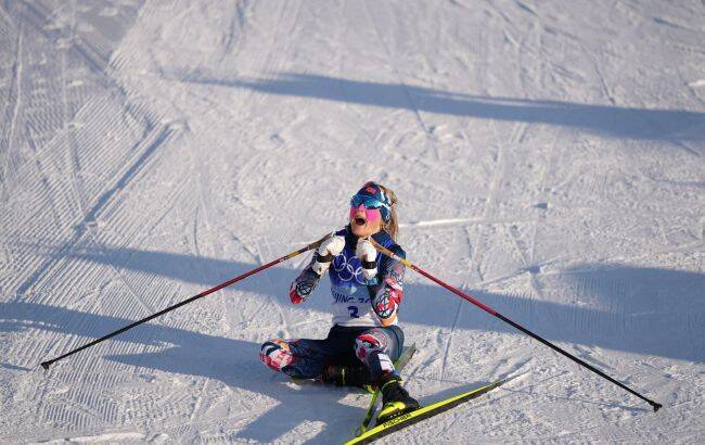 Норвежская лыжница взяла первое «золото» зимней Олимпиады-2022