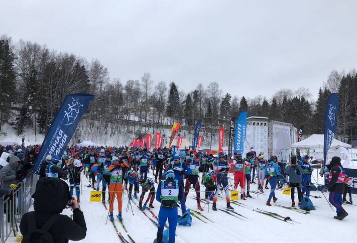 В Токсово проходит лыжный марафон «Toksovo Cup»