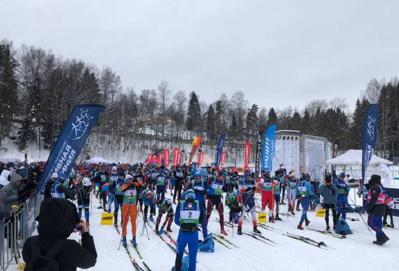 Лыжный марафон Toksovo Cup проходит в Токсово