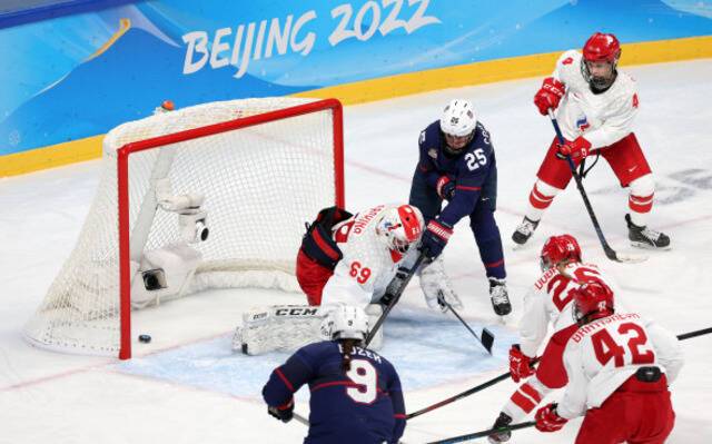 США унизили РФ в матче хоккейного женского турнира на Олимпиаде