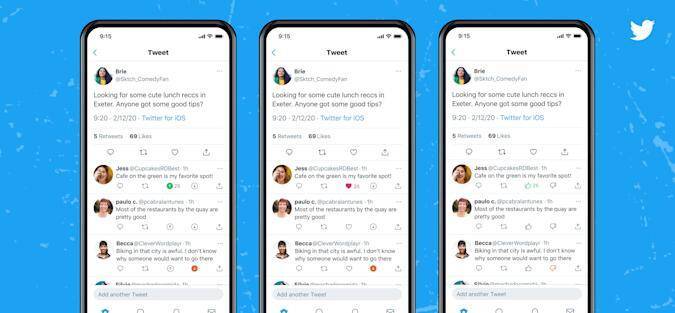 Twitter расширяет тестирование кнопки «против»