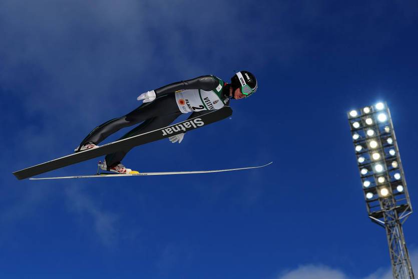 Лыжное двоеборье: Украинец Мазурчук поучаствовал в тренировке