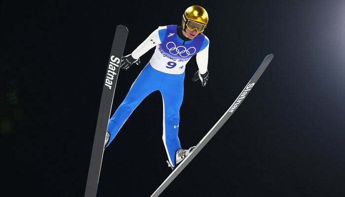 Словения выиграла золото в прыжках с трамплина в смешанных командных соревнованиях