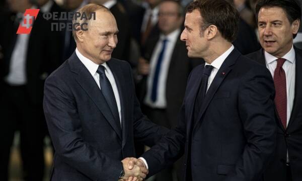 Президент Франции обсудит с Путиным Украину и гарантии безопасности