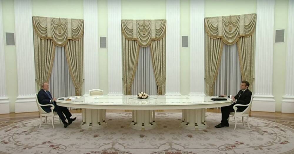 В Москве начались переговоры Макрона с Путиным: о чем будут говорить президенты (видео)