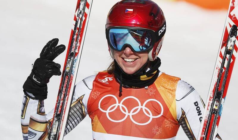 Эстер Ледецкая из Чехии стала первой олимпийской чемпионкой в трех видах спорта