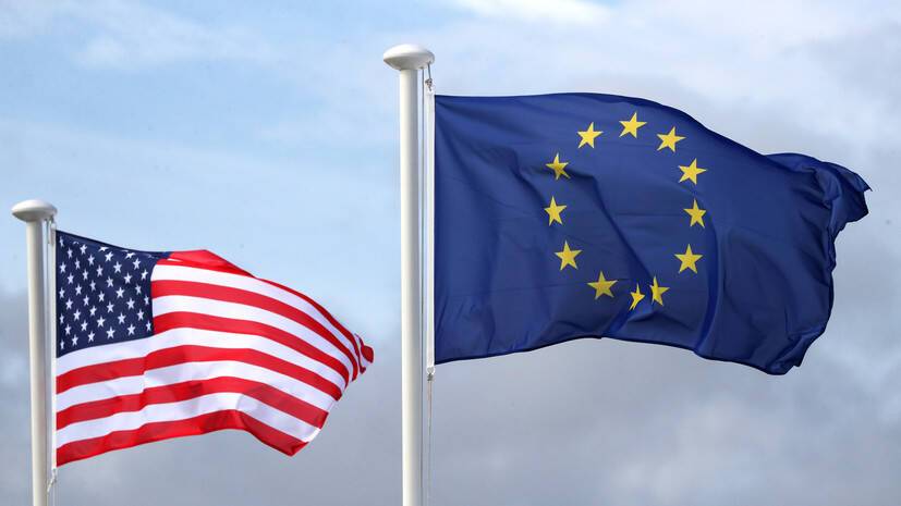 Захарова рассказала о надменном отношении США к странам ЕС