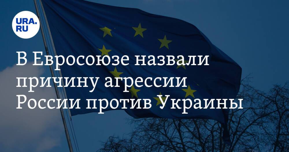 В Евросоюзе назвали причину агрессии России против Украины