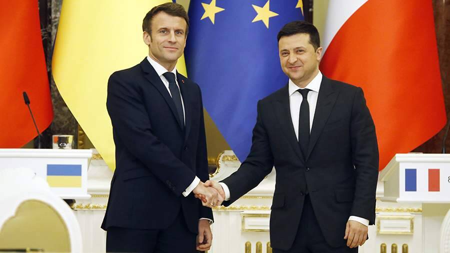Зеленский заявил об общем с Францией взгляде на угрозы безопасности в мире