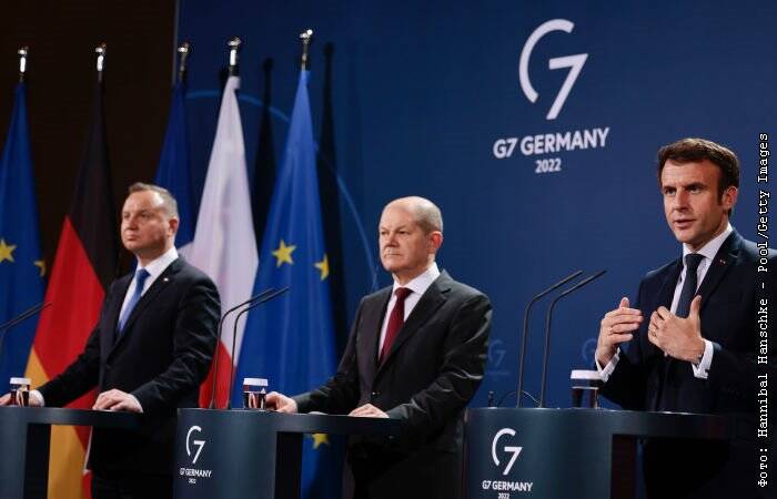 Франция, Германия и Польша призвали РФ к диалогу по безопасности в Европе