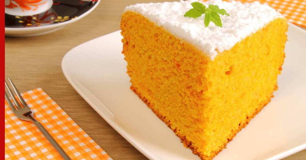Диетическая выпечка: морковно-лимонный пирог с творожным кремом