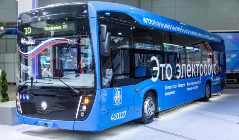 Первый в Уфе электробус «КамАЗ» начал тестовые испытания по маршруту троллейбуса № 2