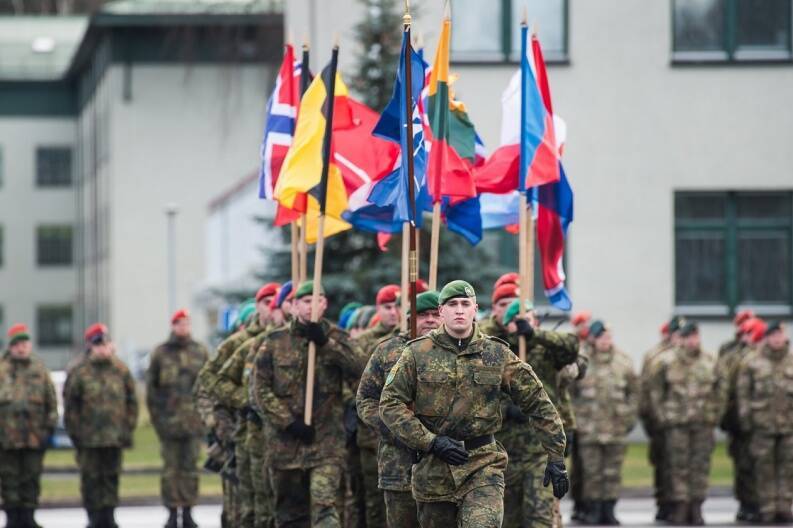 В литовской Руле отмечают пятилетие дислокации батальона НАТО