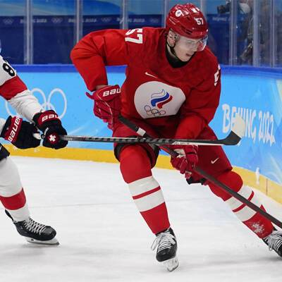 Сборная России по хоккею ведёт в игре со Швейцарией