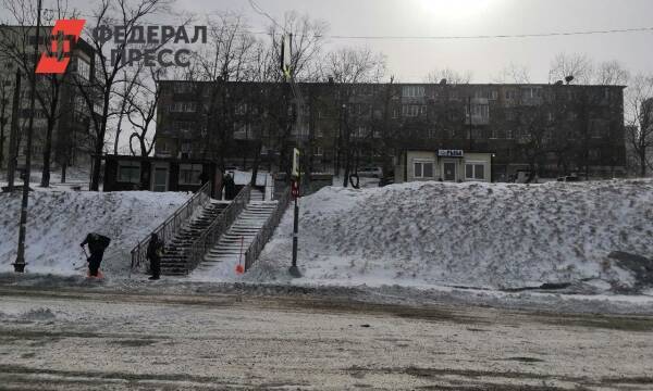Штормовой ветер и снег обрушатся на Владивосток в начале весны