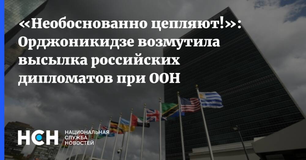 «Необоснованно цепляют!»: Орджоникидзе возмутила высылка российских дипломатов при ООН