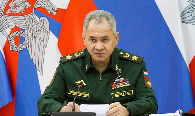 Шойгу назвал главную задачу «спецоперации» в Украине