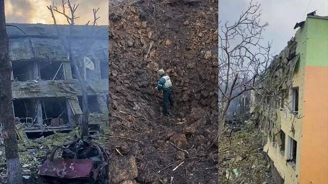 В Мариуполе оккупанты нанесли артудар по роддому