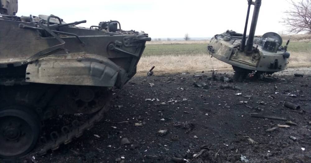 Российское войско потеряло более 350 танков и почти 60 самолетов, — Генштаб