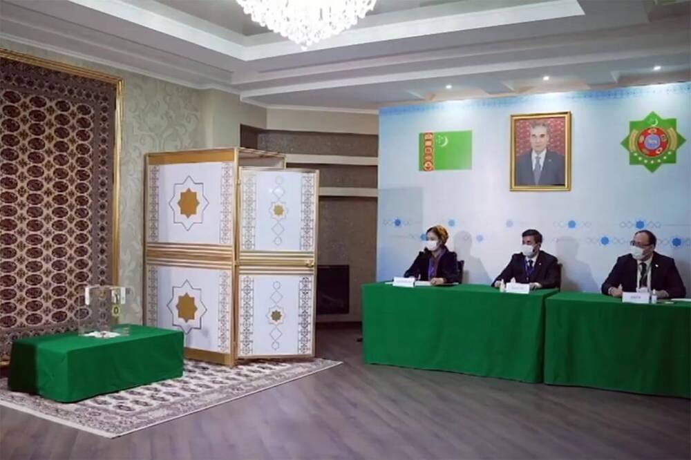 Выборы 404. Наблюдатели отмечают низкую гражданскую активность на выборах президента Туркменистана