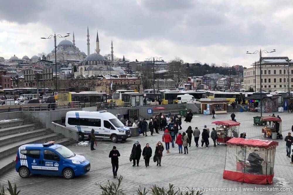 Туркменскому активисту в Турции прислали корзину цветов с неизвестными порошком и жидкостью