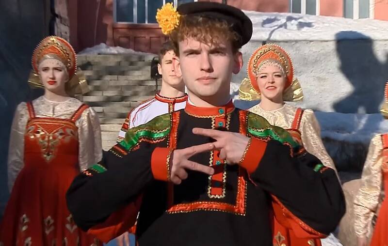 Смоленская область присоединилась к танцевальной Z-эстафете «Россия_Мы»