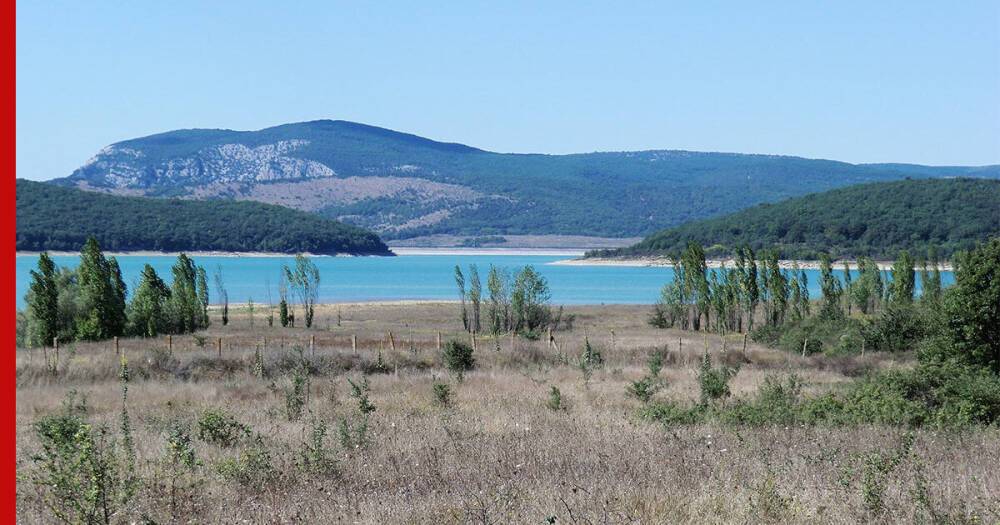 Самое крупное водохранилище Крыма почти полностью заполнилось водой