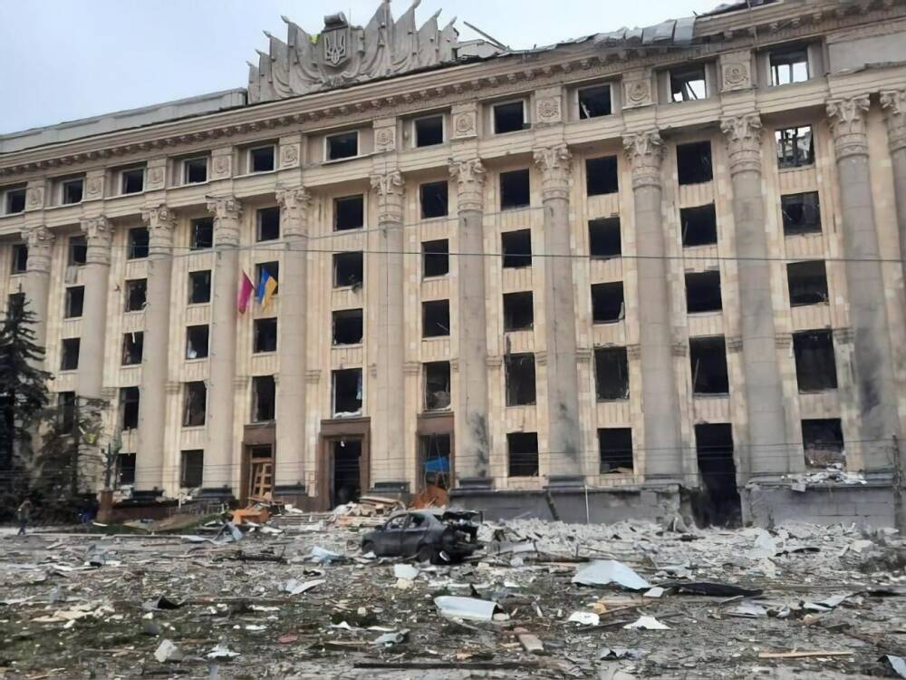 Военные РФ с начала вторжения уничтожили в Украине 3,5 тыс. объектов инфраструктуры – МВД