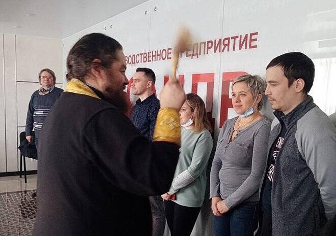 На Рязанском НПП «Александр» помолились об умножении любви и искоренении ненависти