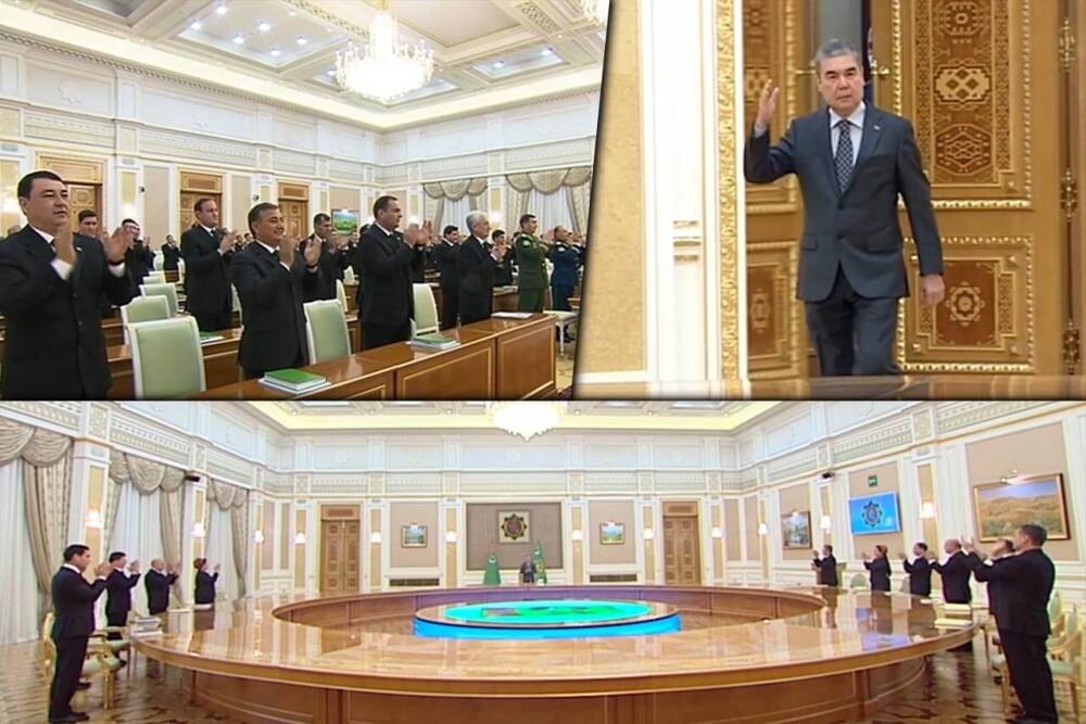 Гурбангулы Бердымухамедов провел заседание Кабмина Туркменистана по итогам выборов президента